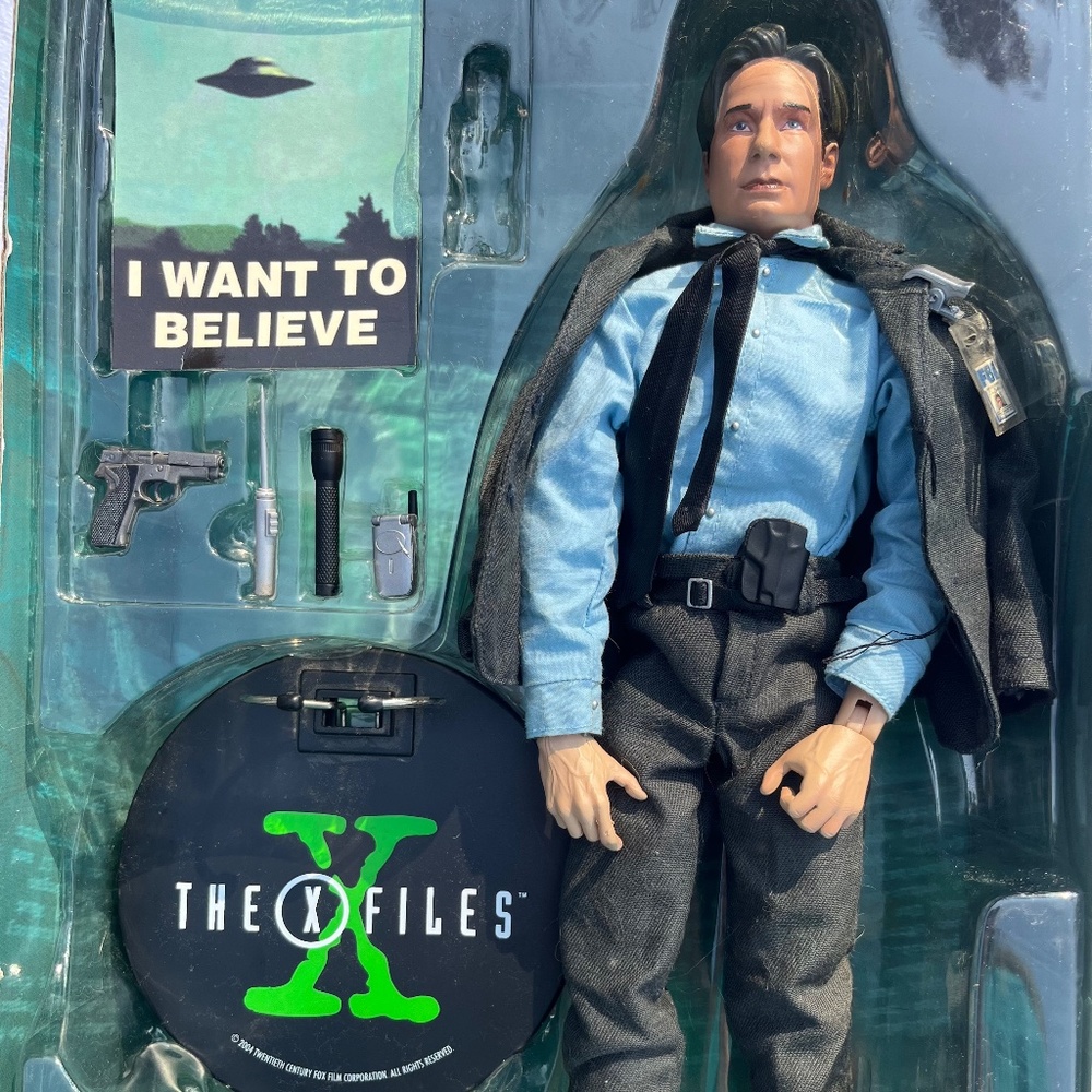 X Files Agent Mulder Sideshow Collectibles 12” Doll Original Box